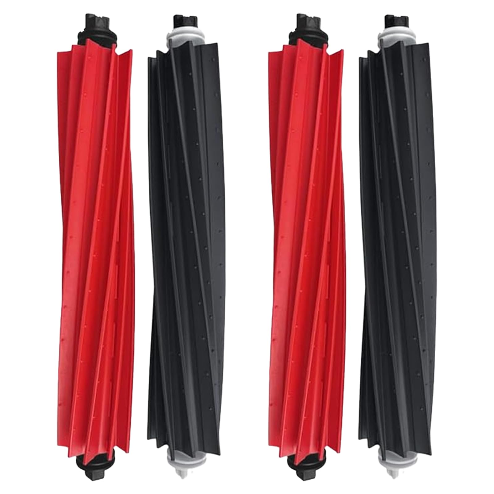 Photo 1 of 2 Set Dual Main Brush Replacement Parts Compatible with Roborock S8+/S8 Pro Ultra/Q5 Pro+/Q8 Max/Q8 Max+ Robot Vacuum Cleaner Accessories Kit,Replacement Part Roller Brush (2 Main Set)