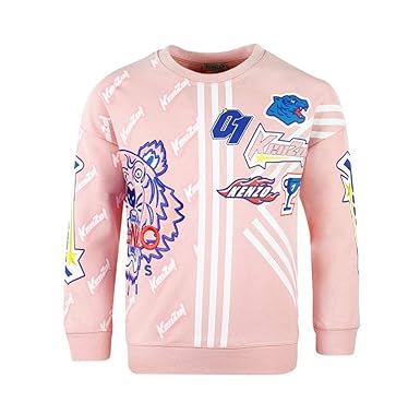 felpa kenzo rosa uomo