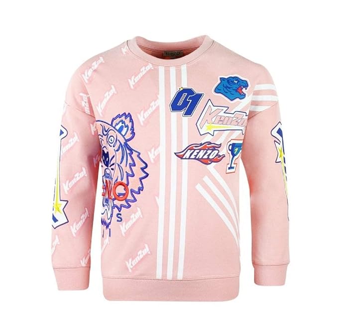 felpa kenzo uomo rosa