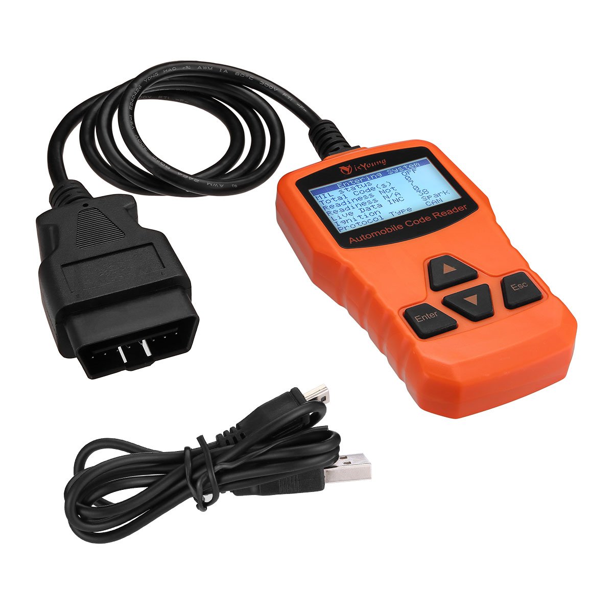 isYoung OBDII Lecteur de Code de Défaut Véhicule voiture Outils Pour Les Diagnostic Voiture OBD2 Scanner Outils Voiture