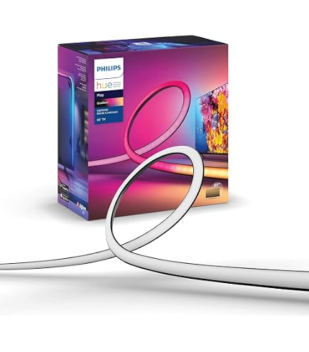 その他 Philips Hue Play Gradient Lightstrip Amazon.com: Philips Hue Gradient LightStrip 75