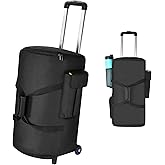 AZTOPA Speaker Tote Bag Compatible with JBL Party Box 110/PartyBox Club 120 Portable Party Speaker, Trolley Rolling Case, Multifunctional Storage Bag for Sony SRS-XP500/SRS-XV500 Portable Speaker