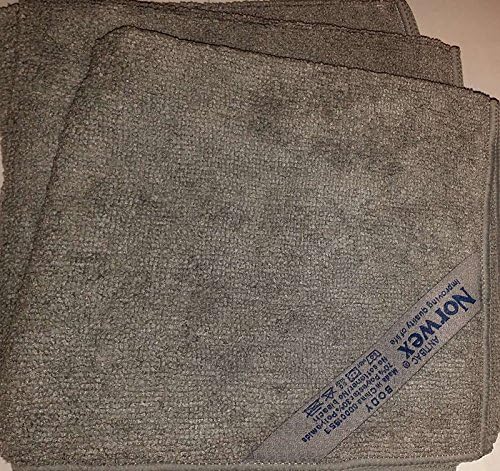 NorwexBody Cloth ,Grey 3pk