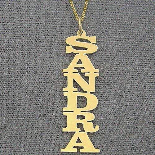 Certified 10k Yellow Gold Personalized Scissor Pendant - Hairdresser Hair Stylist Jewelry, Engravable Name Necklace - View #9