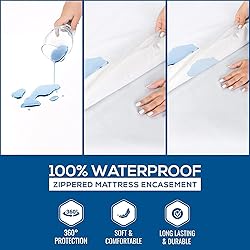 Utopia Bedding Waterproof Mattress Protector Twin