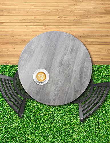Holland Bar Stool Co. OD36SGryStn Indoor/Outdoor Table Top, Greystone