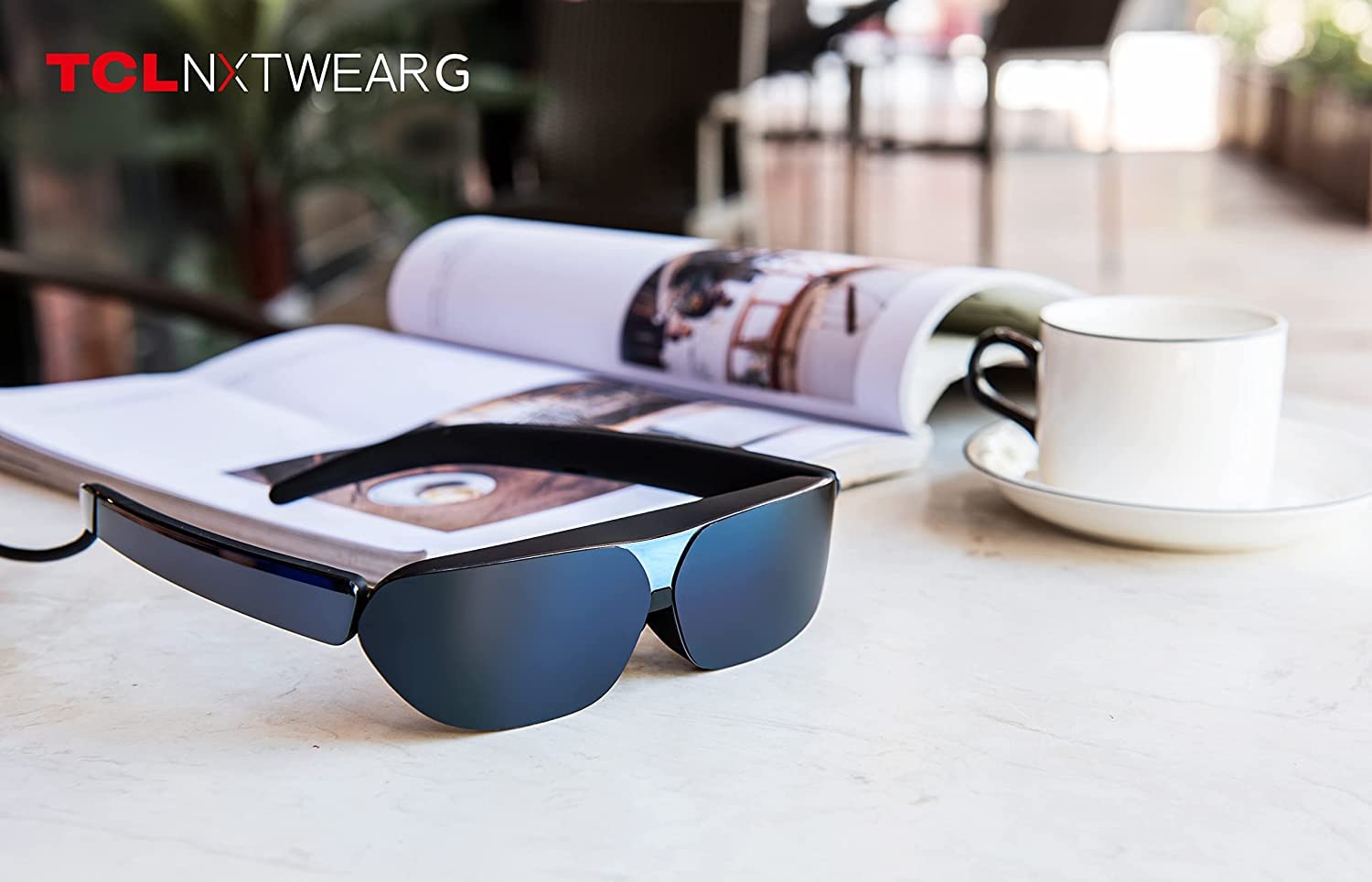 TCL NXTWEAR G Smart Glasses Portable Wearable Dual HD OLED Display