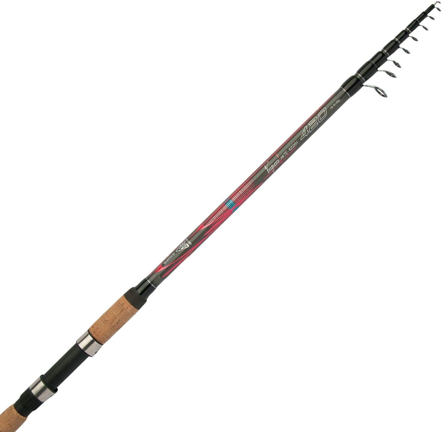 telescopic match rod shimano vengeance slim telescopic 42 xh 4.20m