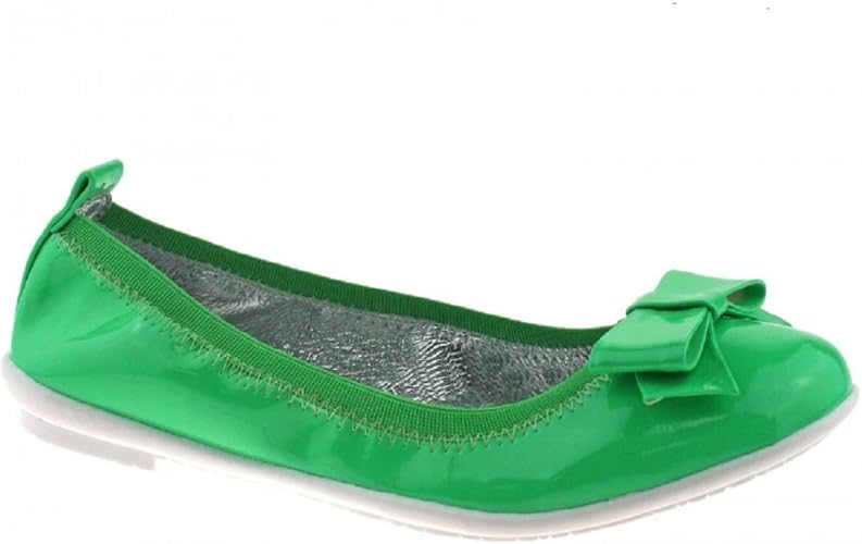 kelly green ballet flats