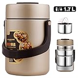 Vacuum Bento Lunch Box Food Carrier 304 Stainless