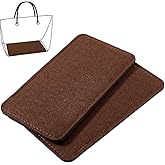 PH PandaHall 2pcs Purse Shaper, 9 x 4.8 inch Handbag Base Brown Felt Bag Bottom Shaper Purse Insert Rectangle Bag Liner Board for Women DIY Tote Bags Crochet Knitting Bags Backpack, 1/3" Thick