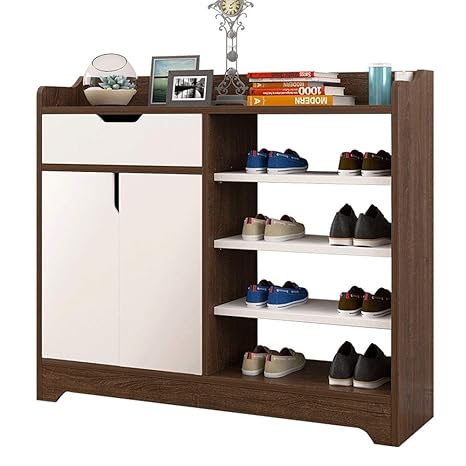 Amazon Com Bathroom Floor Storage Cabinet Shoe Cabinet Simple