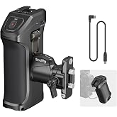 SmallRig Rotate NATO Side Handle with Trigger REC for Sony Selected Cameras | for Sony Alpha 7 IV/ Alpha 7R V / Alpha 7 III / FX3 / Alpha 9 etc., Compatible with F550/ 570 Battery