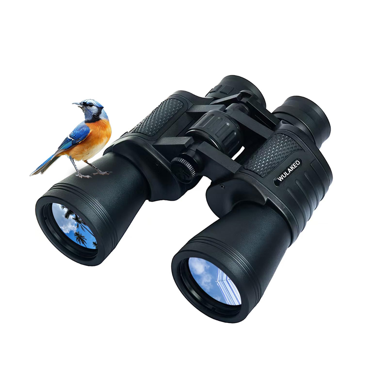 Photo 1 of 30x50 High Powered Binoculars for Adults, Waterproof Compact Binoculars with Low Light Vision for Bird Watching Hunting Football Games Travel Stargazing Cruise with Carrying Bag