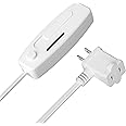 LIDER Table Top Lamp Dimmer Switch, Dimming Switch for Desk, Compatible with 120V Incandescent/Halogen, 200W Dimmable CFL or Dimmable LED Lights, Locator Light, 6 ft. Cord, White