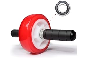 PALLOTH Ab Roller Wheel, Core Exercise Equipment - 880 lbs Weight Capacity, No Noise Ab Wheel for Home Gym Workout