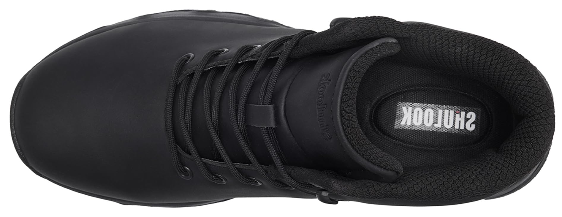 SHULOOK Non Slip Work Boots for Men Slip Resistant Shoes Waterproof Food Service Chef Kitchen Restaurant Working Boots Casual Leather Ankle Boot Outdoor Walking Booties