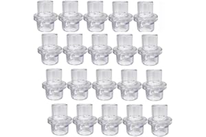 SEPANDA 50pcs CPR Mask Training Valves, Training Only, One Way Valve for CPR Training Mask - Separately Packaged