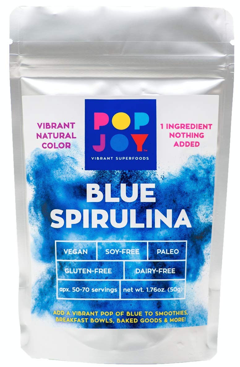 100 Blue SPIRULINA Powder by POPJOY Vibrant SUPERFOODS Buy Online