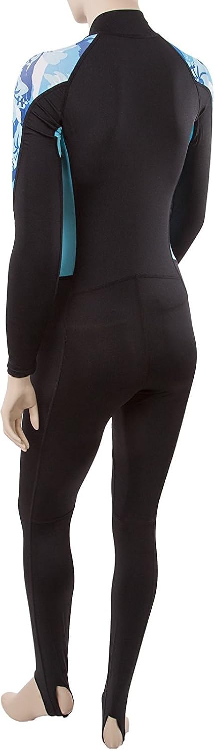 Tilos Full Body Snorkeling Swim Lycra Full Skin Suit - Long Legs Long Sleeves for Women UV Sun Protection : Dive Skins : Clothing