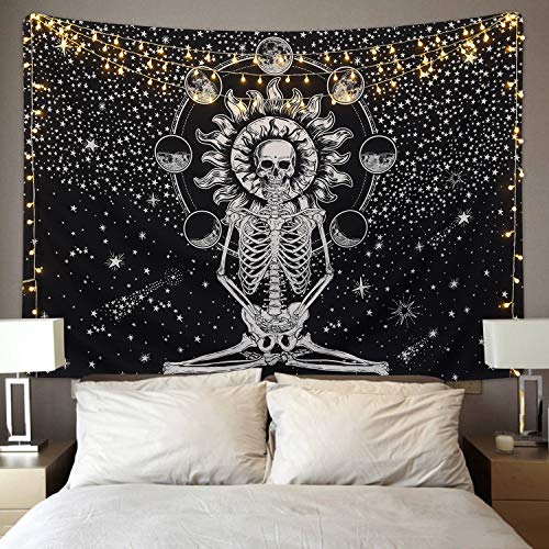 3 Sevenstars+Tapestry+Meditation+Skeleton+Chakra