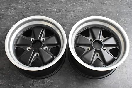 Amazon 中古 ホイール2本セット 15インチ ポルシェ アルミホイール Ta8656 ホイール 車 バイク