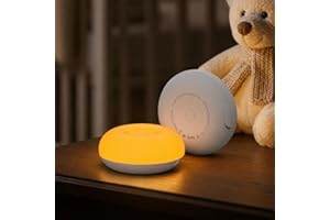 Bakzon Baby Night Light, Blue-Light Free Nursery Night Lamp for Breastfeeding, Soft BPA Free Silicone Touch Night Light with 
