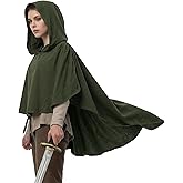 Medieval Cowl Hooded Cloak Post Apocalyptic Shawl Shaman Cowl Renaissance Cape Robe Costume