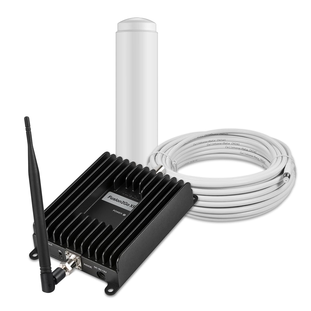 SureCall Fusion2Go XR RV Cell Phone Signal Booster for Motorhomes | Boosts 5G & 4G LTE for All US Cellular Carriers Verizon, AT&T, T-Mobile | High-Performance Large Vehicle, USA Company, FCC Approved