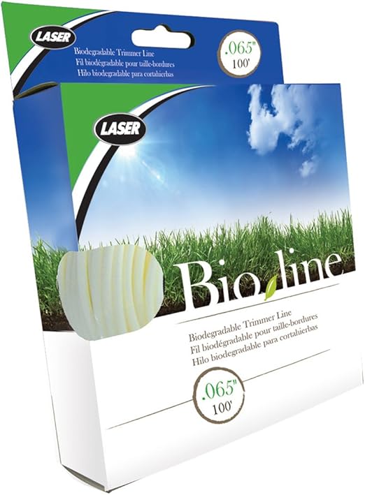 LASER Biodegradable Trimmer Line .065'' x 100' Round