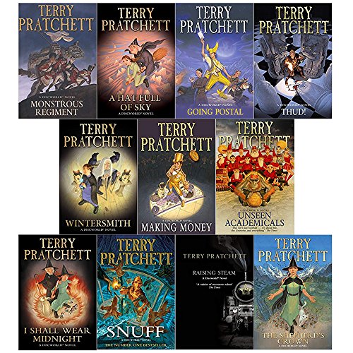 Terry pratchett Discworld novels Series 7 and 8 :11 books collection set