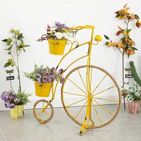 penny farthing plant holder