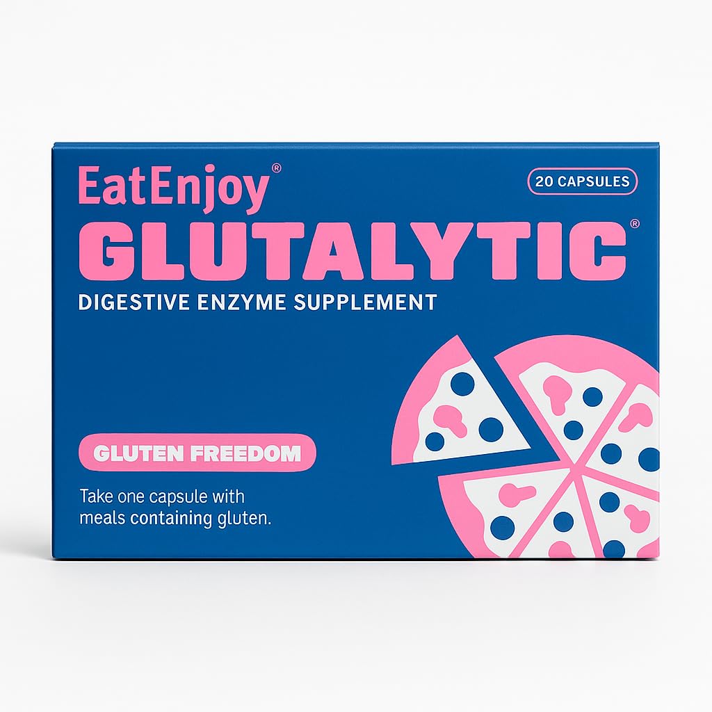 EatEnjoy Glutalytic Digestive Enzyme Supplement | 20 Capsules