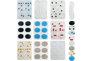 50 pieces Drum Dampeners Gel Pads, lyfLux Silicone Drum Silencers, Drum Mute Pads, Dumb Drum Damping Pad, Overtone Paste, Drum Damper Gel Pads For Drums Tone Control