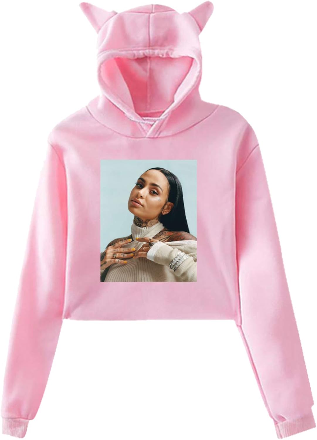 KKehlani Merch Hooded Printed Hoodie Sweatshirt Casual
