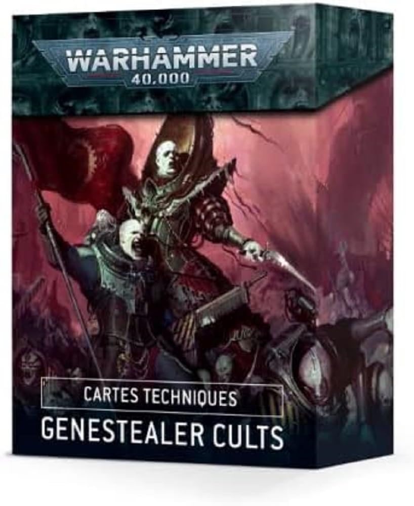 Warhammer 40k - Datacards V.9 Genestealer Cult (EN)