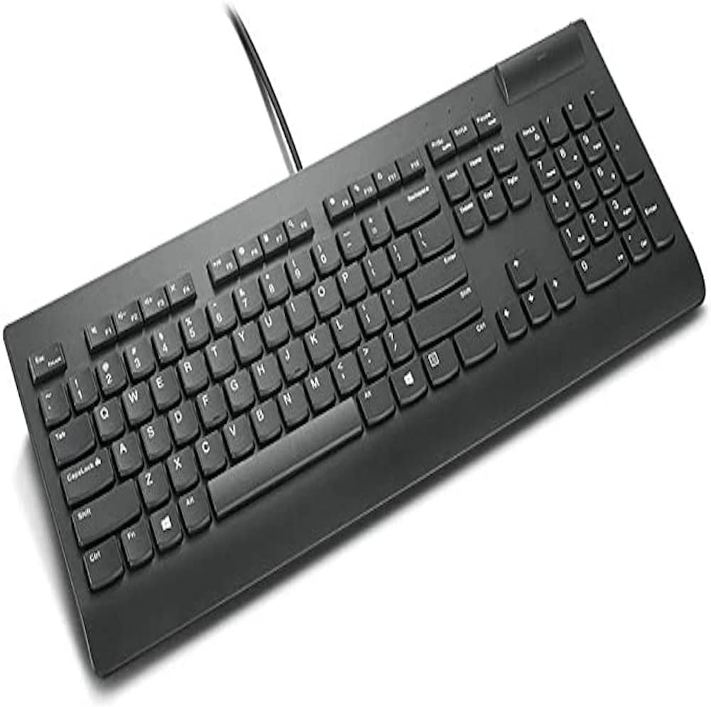 Lenovo USB Keyboard QWERTY UK English Black Full Size