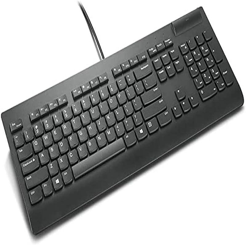 Lenovo USB Keyboard QWERTY UK English Black Full Size