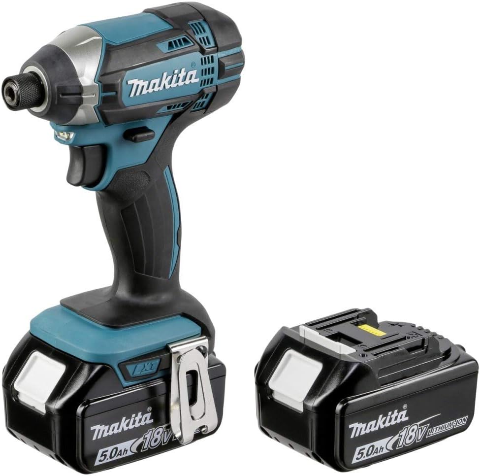 Makita DTD152RTJ 18V Li-ion LXT Impact Driver Complete with 2 x 5.0 Ah Batteries and Charger Supplied in a Makpac Case - Image 4