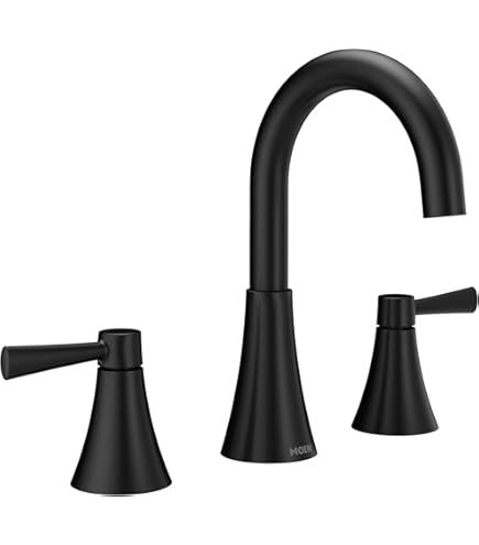 のりみょん Moen T935 Rizon Two-Handle Deck Mount Modern Roman Tub Faucet Trim