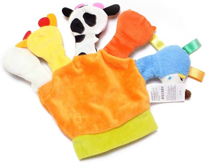 Marionnettes A Main Bebe Animal De Bande Dessinee En Forme De Doigt Sertie De Livre Livre Anneau Papier Papier Precoce Education Parent Enfant Gants Jouet Marionnettes Et Theatres Jeux Et Jouets Dwteam In