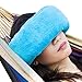 Wrap-a-Nap™ Travel Pillow, Sleep Mask & Ear Muff in One. Sleep Better at Home, on Airplanes, Cars, Camping, Dorm Rooms, in The Office or at Home. Ultra-Soft Neck Pillow & Reading Pillow. Made in USA.