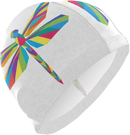 Bonnet De Bain Solide En Forme De Bonnet De Bain En Spandex Elastomere De Galaxie Coloree Chapeaux Chapeaux D Equipement De Natation Garde Les Cheveux Propres Au Sec Amazon Fr Cuisine Maison