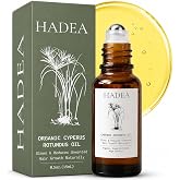 Cyperus Rotundus Oil to Reduce and Slow Down Unwanted Hair Growth, For PCOS, Hirsitusim, Any Unwanted Hair | Cypress Rotundus | Organic Cyprus Oil Travel Size Roll On (15 ml)