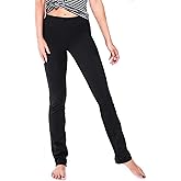 Yogipace Women's Petite/Regular/Tall Straight Leg Yoga Pants, Slim Fit Workout Pants