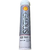 Shell Gadus S5 T460 1.5, Fully Synthetic Polyurea EP Grease, 400g Cartridge