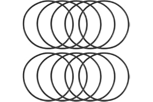 uxcell Nitrile Rubber O-Rings 85mm OD 79mm ID 3mm Width, Metric Sealing Gasket, Pack of 10