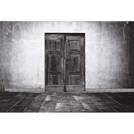 Afoto Fond De Porte Gris Citron Vert Foncé 127 X 09 M Pour
