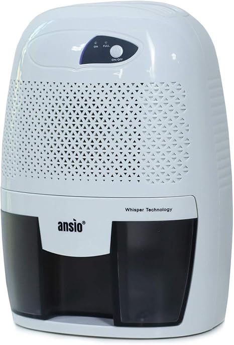 ANSIO Luftentfeuchter, 500ml mini elektrischer raumentfeuchter ...