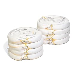 New Pig Oil Boom - Oil-Only Absorbent Boom - 8 Pack